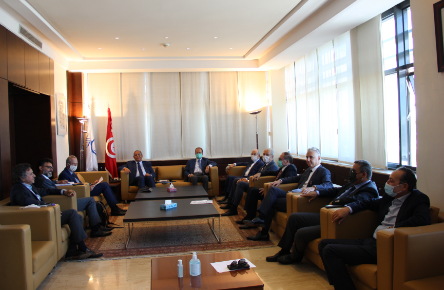 سمير ماجول يستقبل ممثل البنك العالمي بتونس